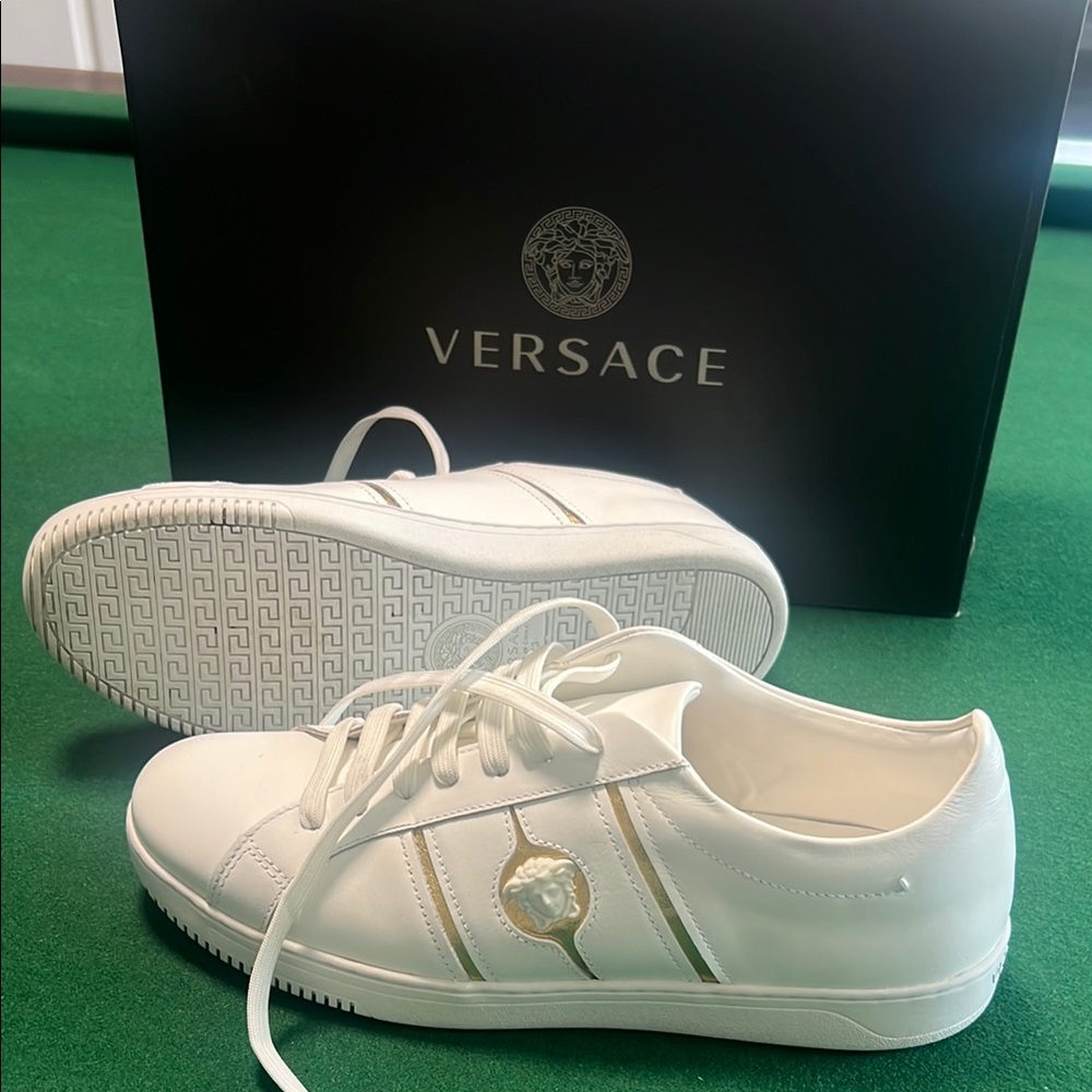 Versace White Sneakers